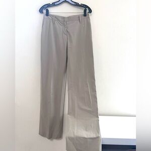 Prada Beige Wide-Leg Trousers